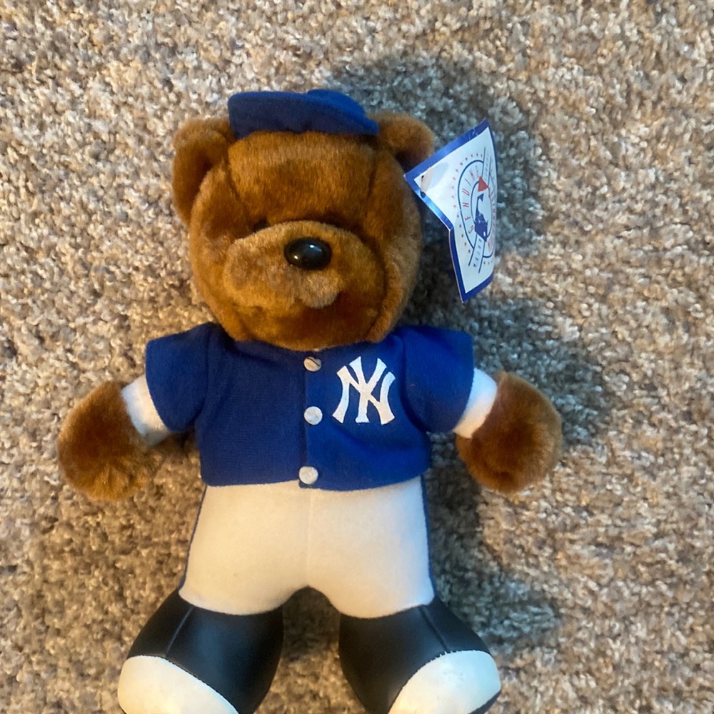 New York Yankees plush bear
